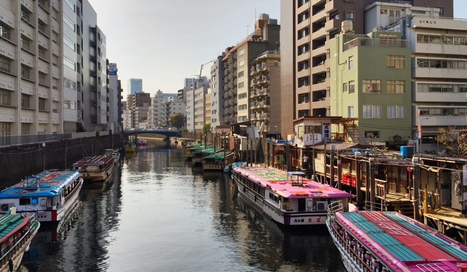 Streetscape of Asakusabashi