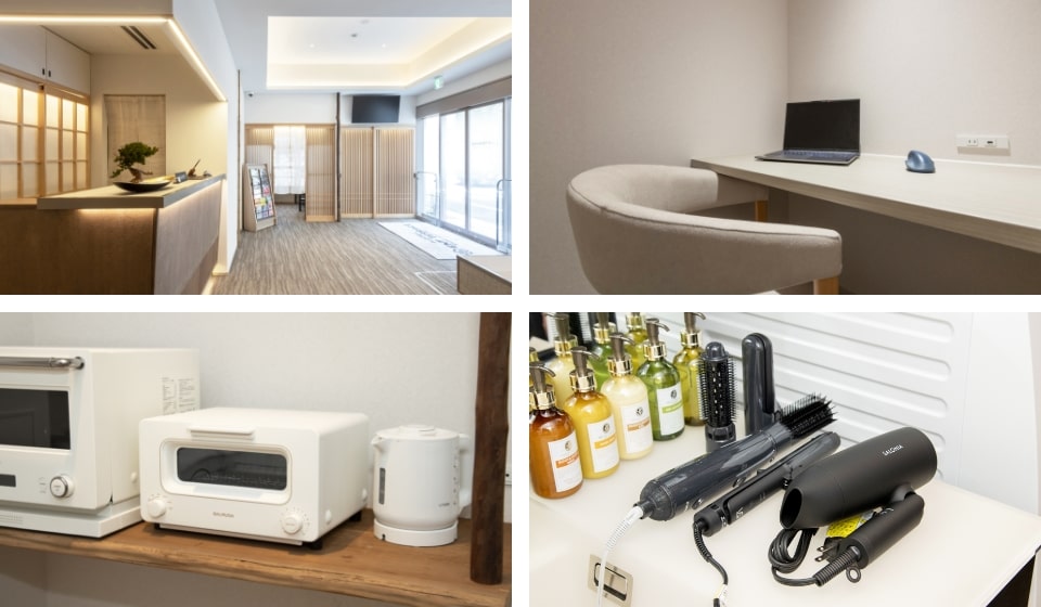 Photos of facilities and amenities